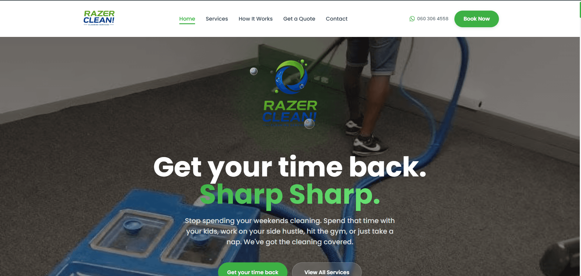 Razer Clean website